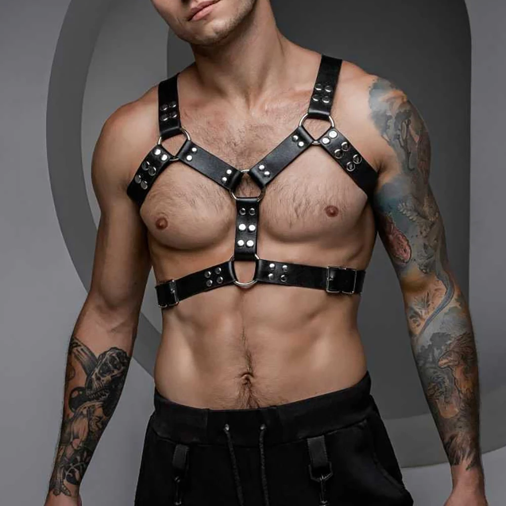 NO x REAL Club Harness in Schwarz Model " NoReal x Club ", Techno Harness  