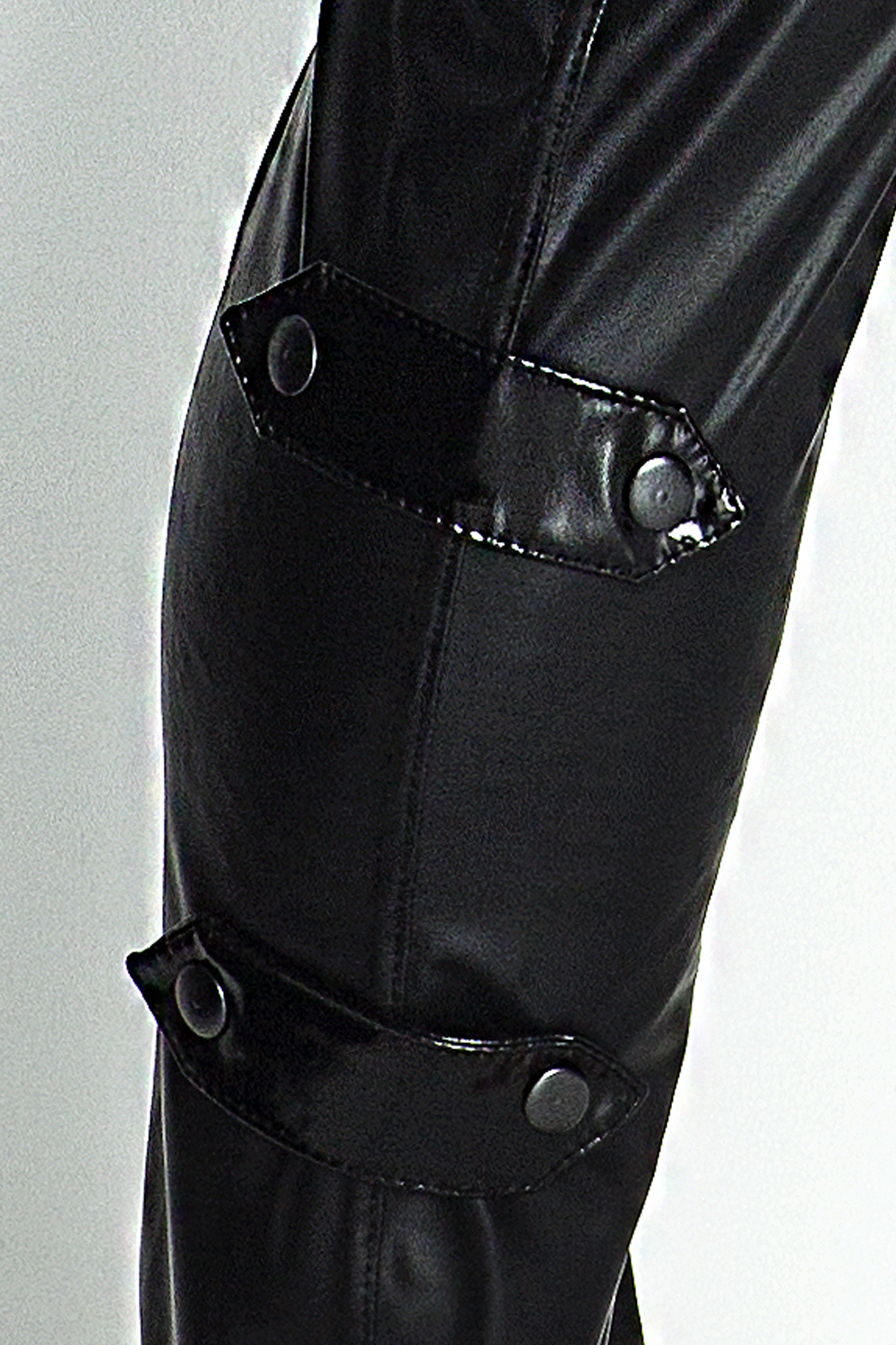 schwarze lange Hose von Noir Handmade in Schwarz 