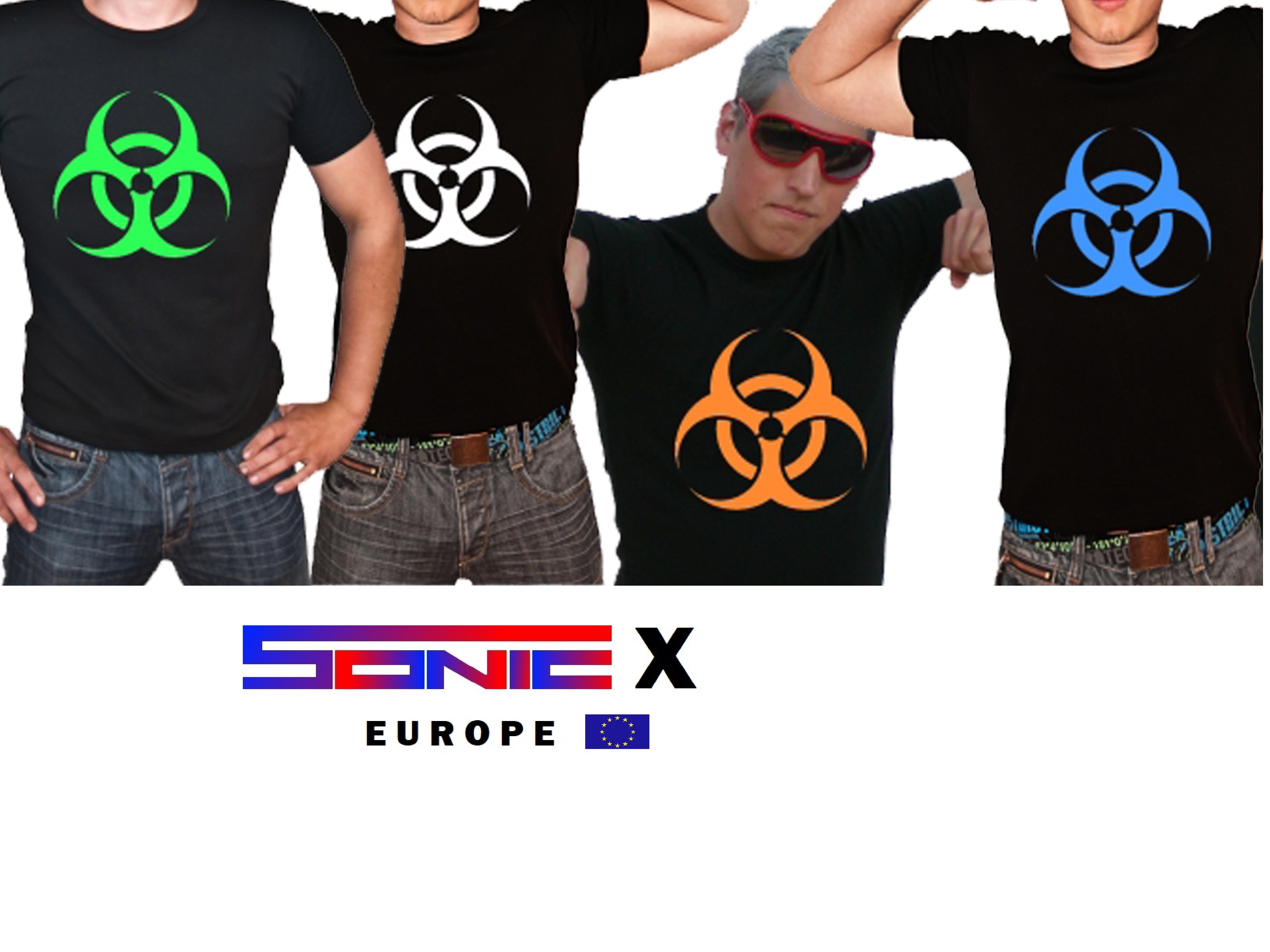 T-Shirt von SONIC X Model "  BIOHAZARD CLASSIC"