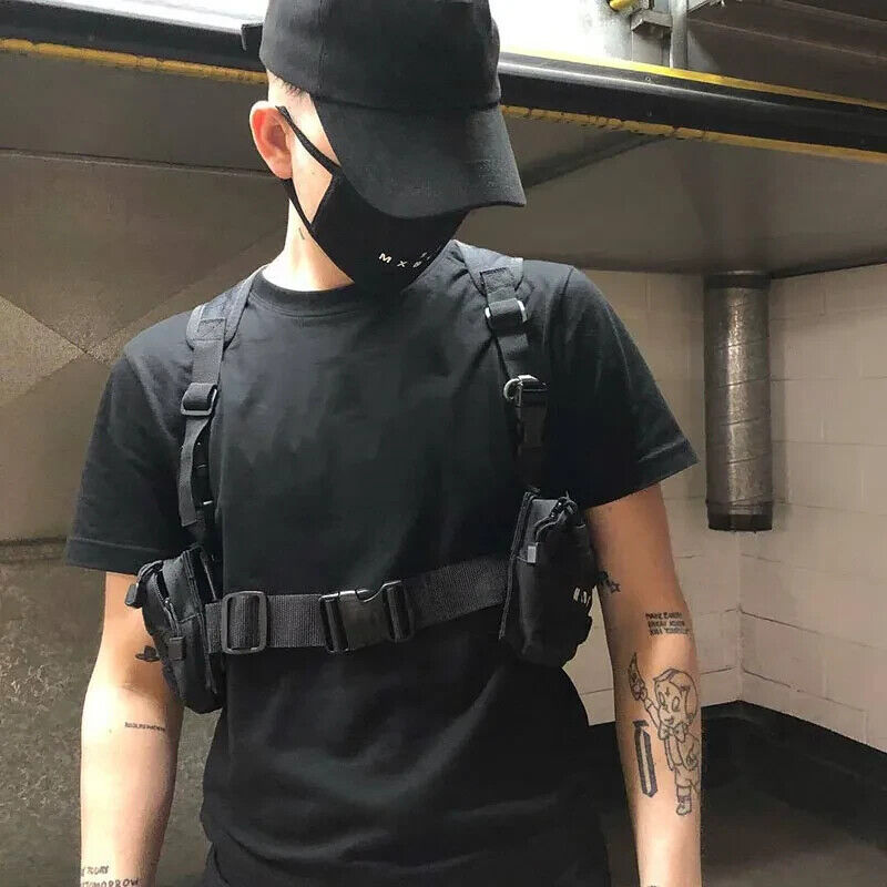 Techwear Bag im SECURITY Stil  x4  , Techwear Shop 