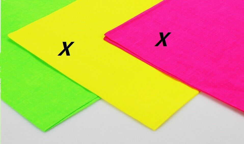 Bandana Halstuch von HYPER X in Neongrün 