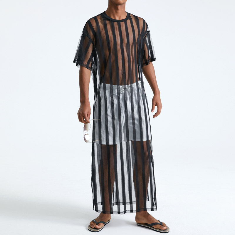 Mega Mesh Long Shirt  von INCERUN  im Gaywear Famous Style 