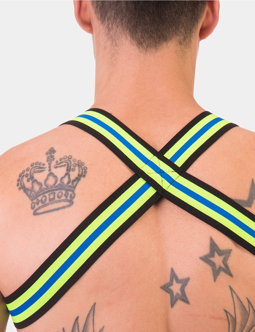 Harness  von Barcode Berlin Model " Lets Play"  im Gaywear Fetisch Style